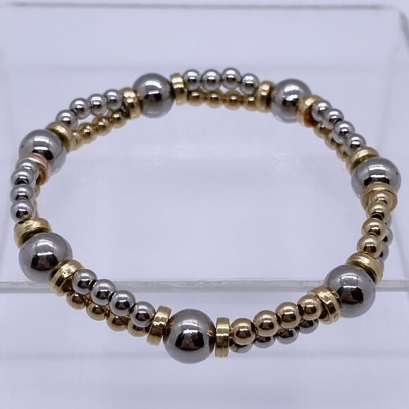 NWT Wool + Pepper Co. Mixed Metals Bracelet - Picture 3 of 5